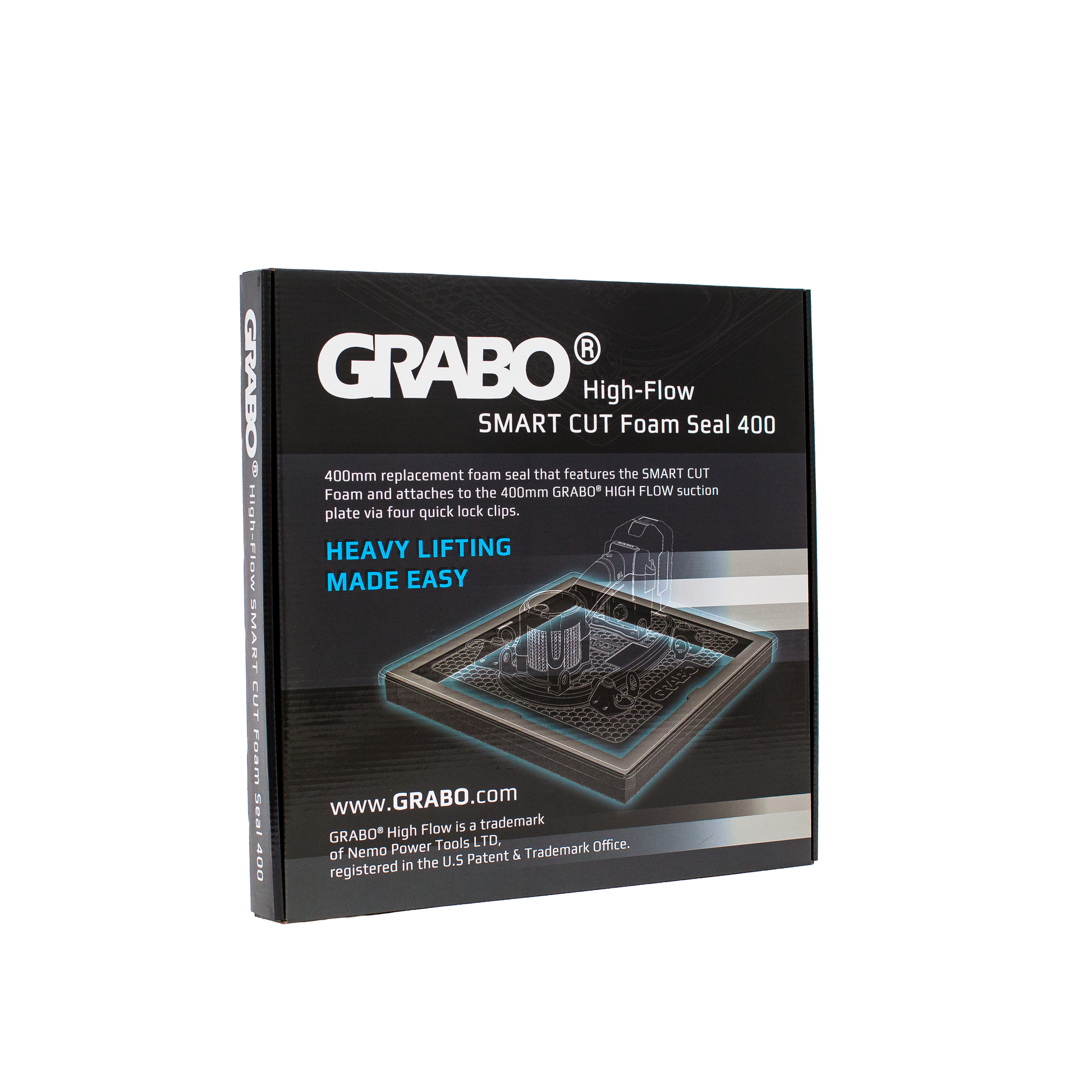 SUCTION PLATE 400 + SMART CUT FOAM SEAL 400 FOR GRABO HIGH FLOW