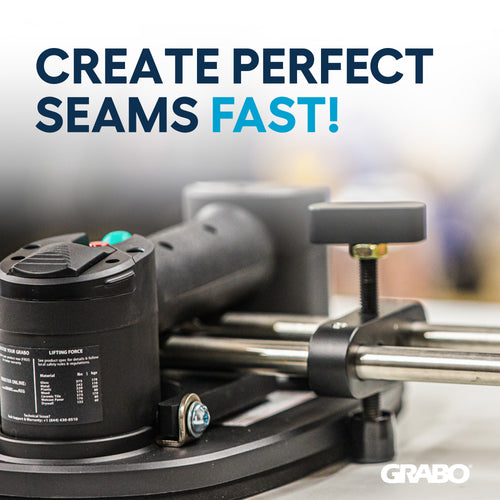 GRABO 90 Grad Nahtsetzer für Steinarbeitsplatten, Vakuumgreifer von Gripsters