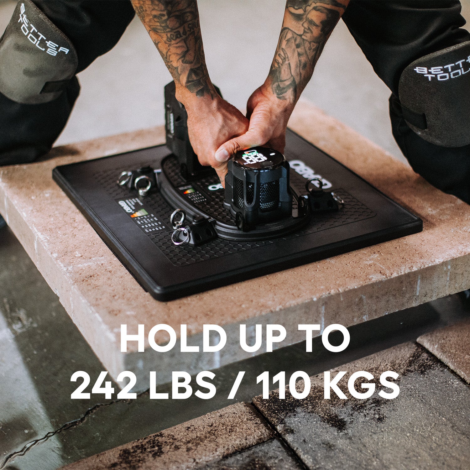 SUCTION PLATE 400 + FOAM SEAL 400 FOR GRABO HIGH FLOW