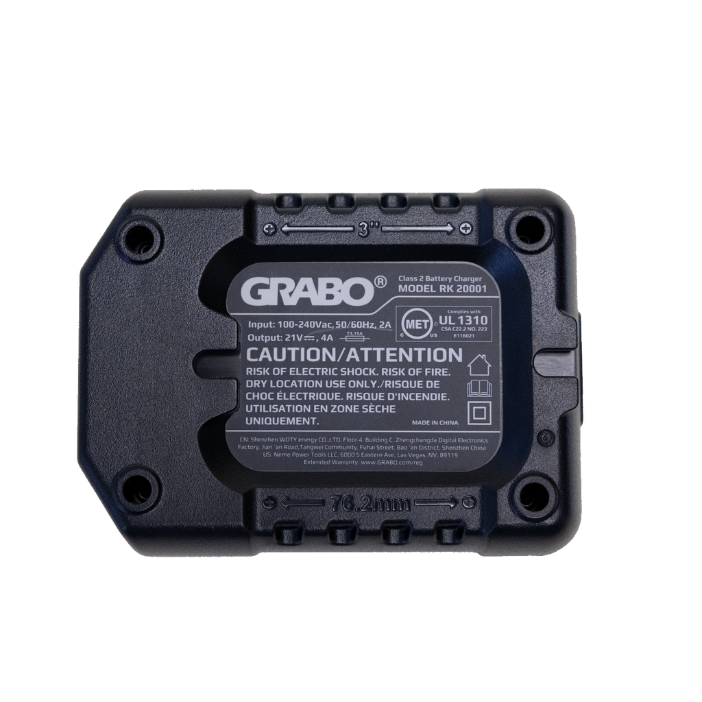 GRABO 20V Battery Charger
