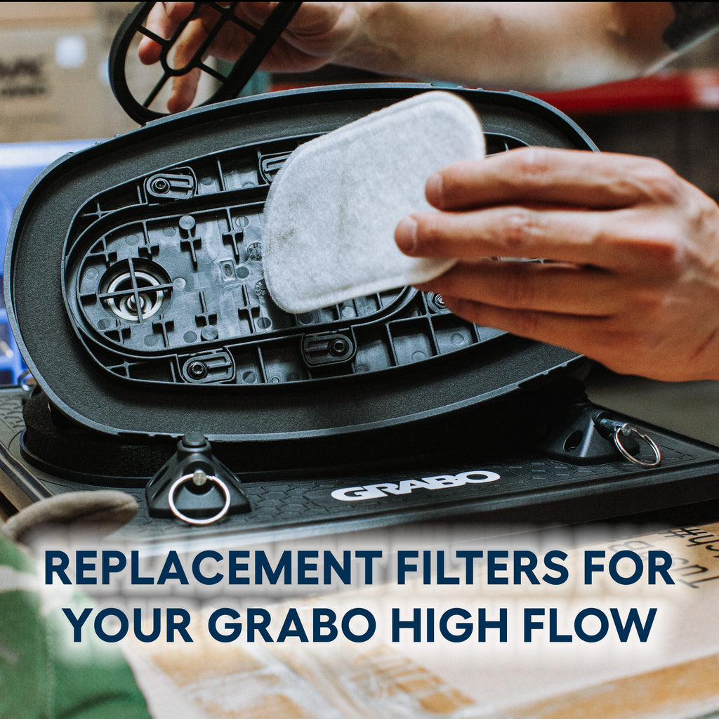 GRABO HighFlow Ersatzfilter für GRABO Gripster Vakuumheber und Sauggreifer