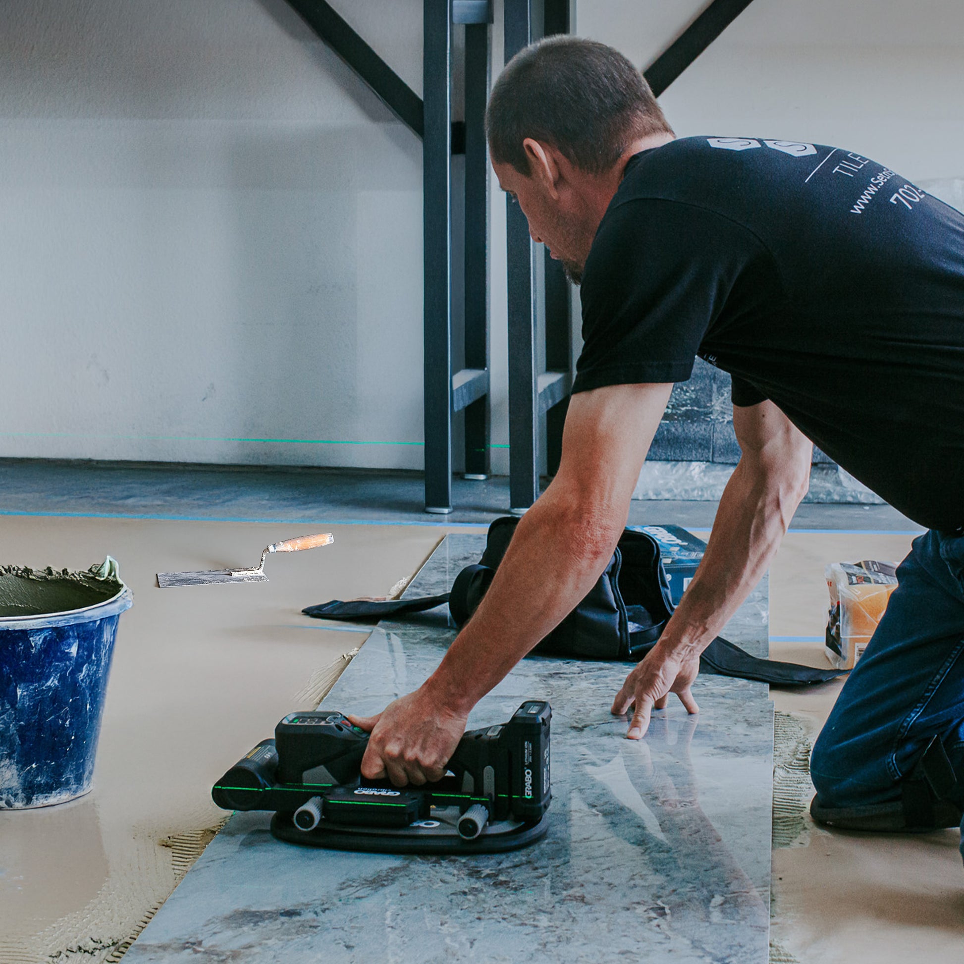 GRABO TILE VIBRATION