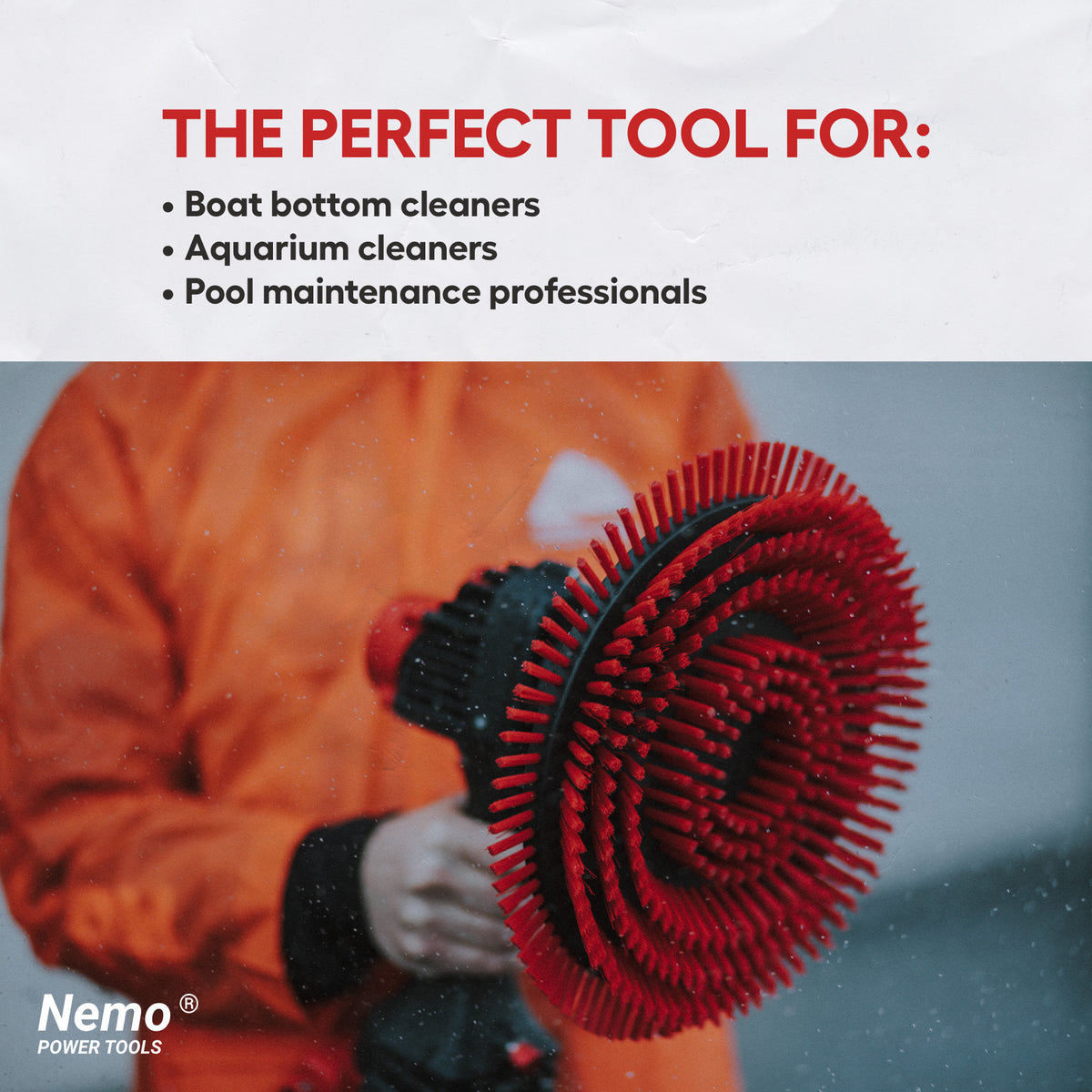 Nemo Hull Cleaner Electric Brush
