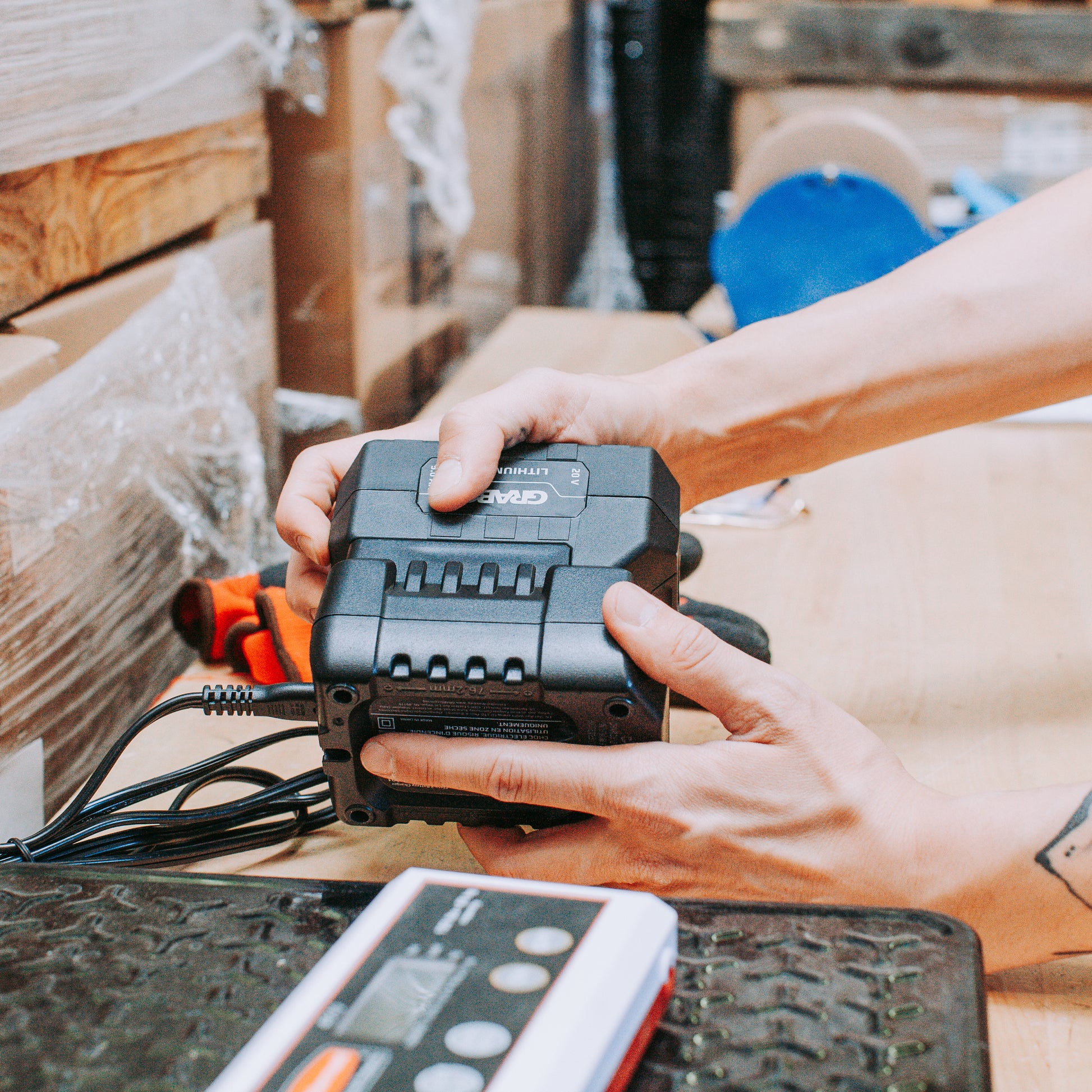 GRABO 20V Battery Charger