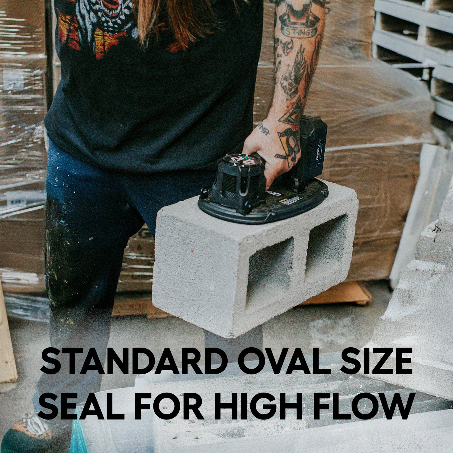 Standard Oval Open Cell Foam Seal